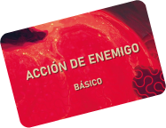 Cartas de acción de enemigo básica